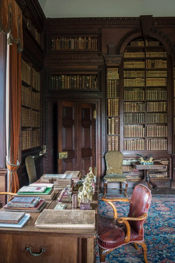قصیده ای برای جادوی کتابخانه های خانه های روستایی انگلیس