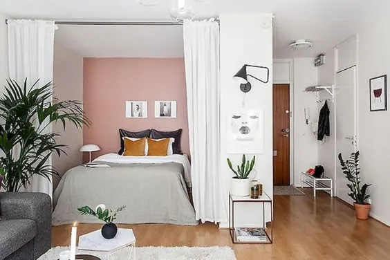 40 پرده تقسیم اتاق آپارتمان مورد علاقه پرده ها و ایده های طراحی
