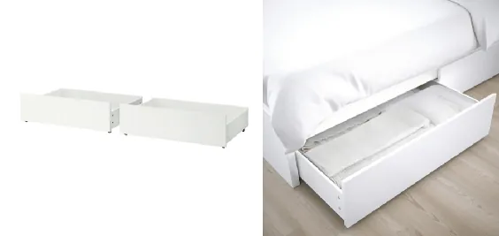 تختخواب KURA را با کشوها و ریل ایمنی تقویت کنید - IKEA Hackers
