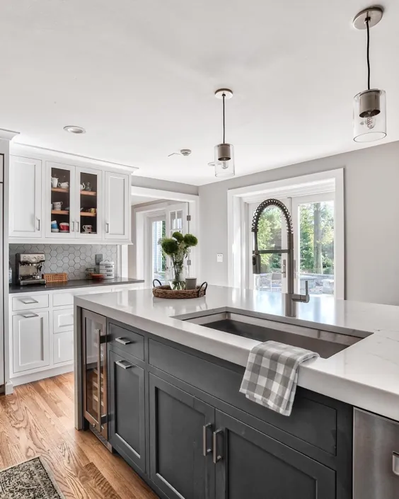 25+ ایده شگفت انگیز طراحی آشپزخانه خاکستری