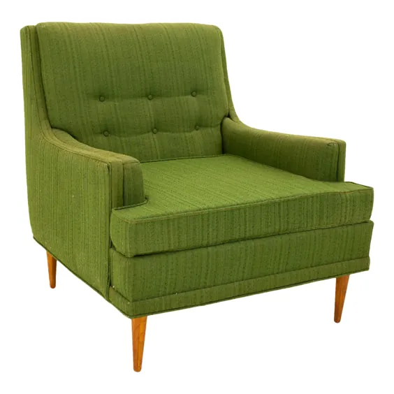 Valentine Seaver برای صندلی استراحت سبز Green Kroehler Mid Century