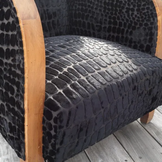 Nabucco Tissu ameublement velours fauteuil Designers Guild vendu par la rime des matieres