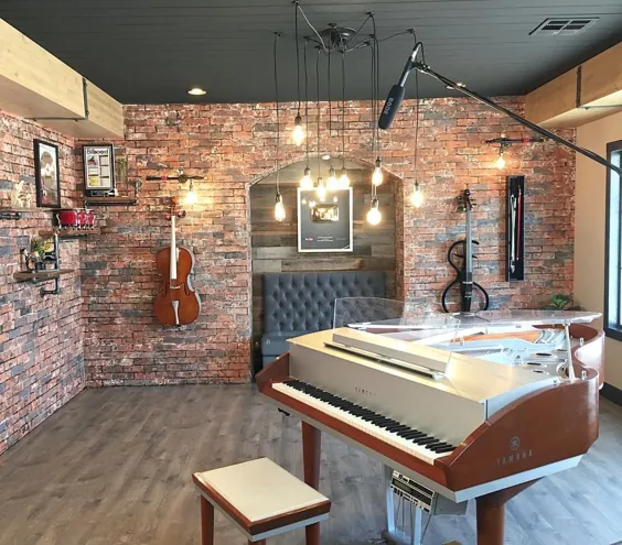نحوه تبدیل اتاق یدکی به استودیوی موسیقی خانگی |  فضای ذخیره سازی اضافی