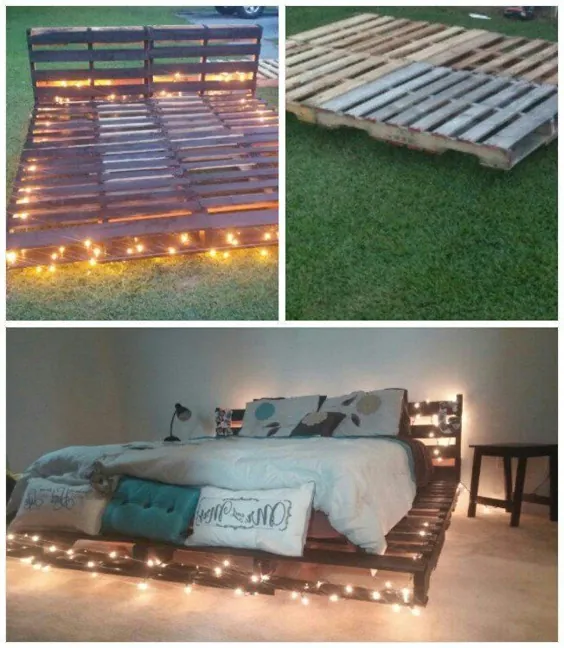 Hängebett selber bauen: 44 DIY Ideen für Bett aus Paletten im Garten - DIY، Garten - ZENIDEEN