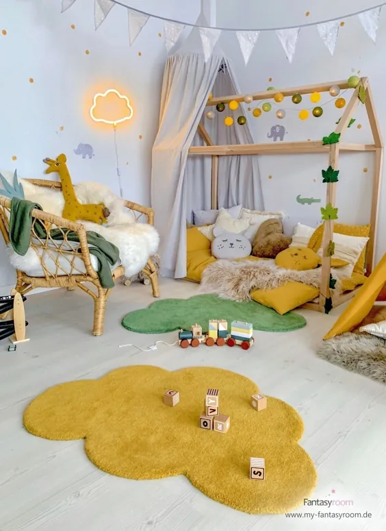 با کمترین وقت و هزینه اتاق کودکان را طراحی می کنید؟