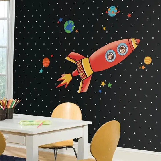 Rocket Giant Wall Decals - عنوان پیش فرض