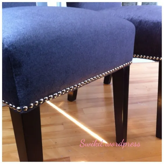 DIY: صندلی های ناهار خوری Parsons را دوباره اثاثه یا لوازم داخلی بپوشانید (نکاتی از طرف حرفه ای)