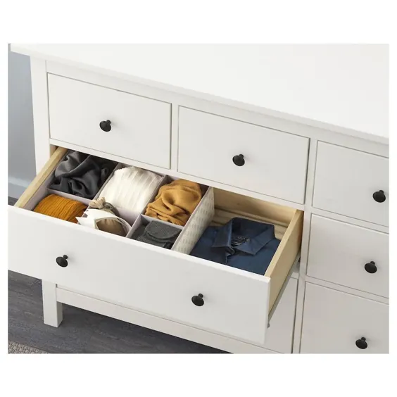 لکه سفید HEMNES ، 8 کشو ، 160x96 سانتی متر - IKEA