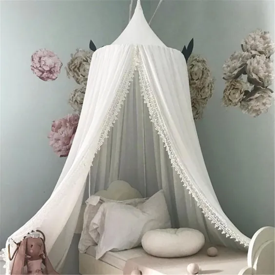 Aunavey Dome Bedding Girl Princess Mosquito Net Baby Bed Canopy Turtes Curtain Room Decor 94 "" * 102 "- Walmart.com