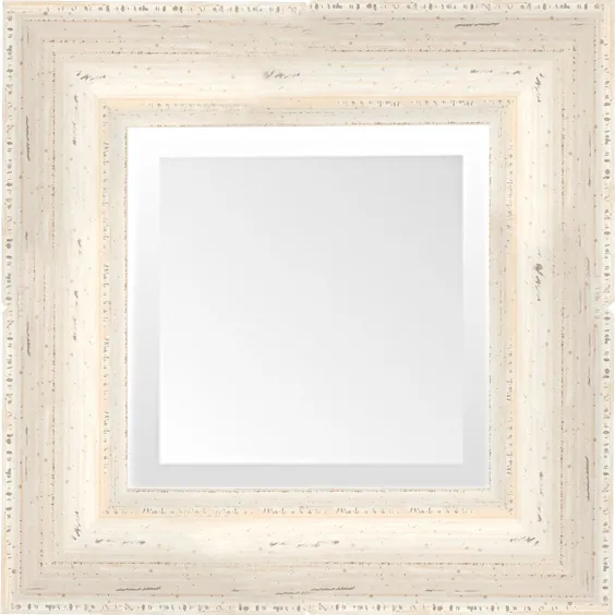 آینه کوچک رنگ گچ سفید مضطرب - فاکتورهای موزه