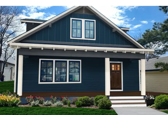 4 گزینه رنگ مشاوره کامل خانه بیرونی - پالت رنگ بیرونی - انتخاب های بیرونی خانه