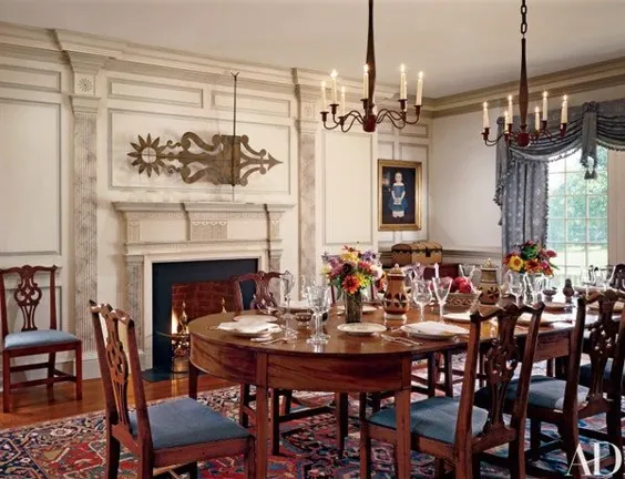 پاتریک جی بورک خانه ای به سبک قرن 18 در نیوجرسی ایجاد می کند