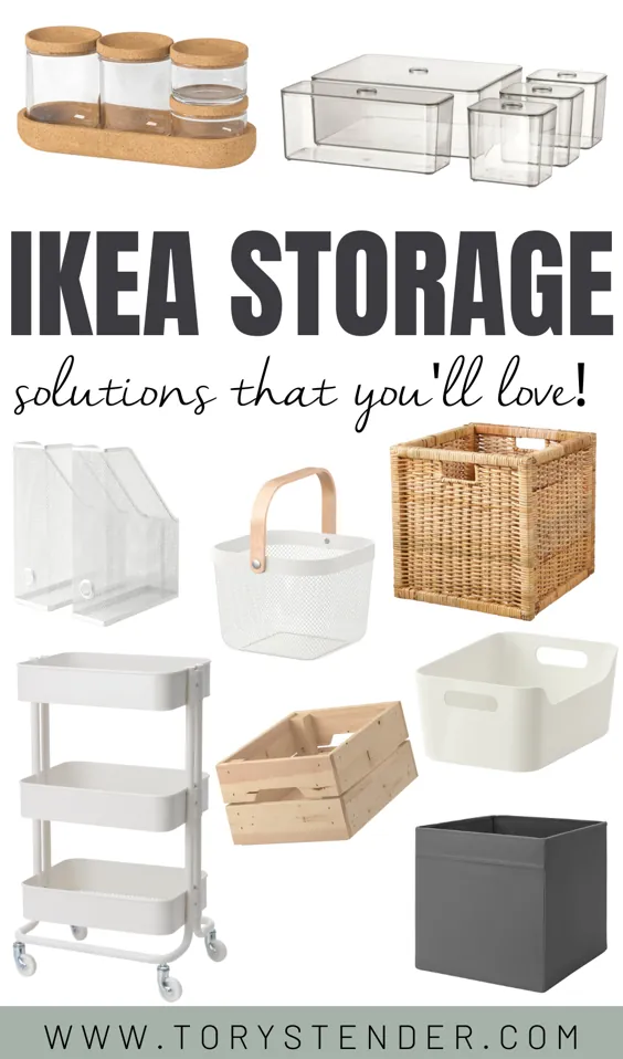 MY FAVORITE IKEA STORAGE SOLUTIONS - Tory Stender