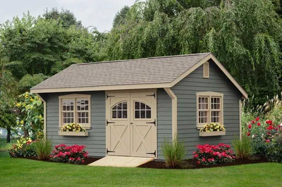 Amish Garden Quaker Sheds از لنکستر کانتی ، پنسیلوانیا |  سازه های Lapp