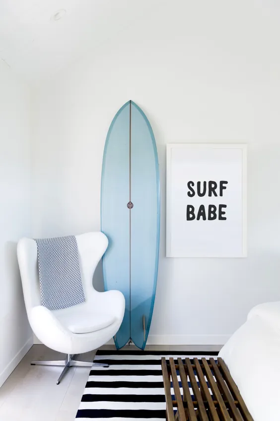 Surf Babe Minimalist دست چاپ راد