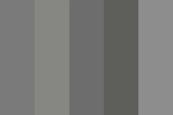 پالت رنگ خاکستری