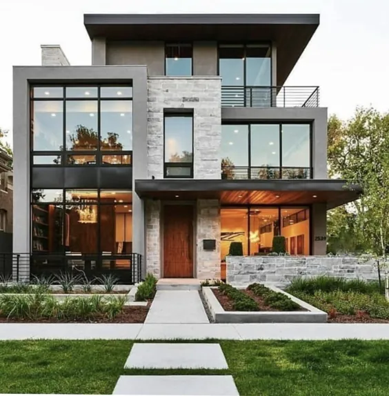 محبوب ترین ایده های طراحی بیرونی خانه رویایی مدرن