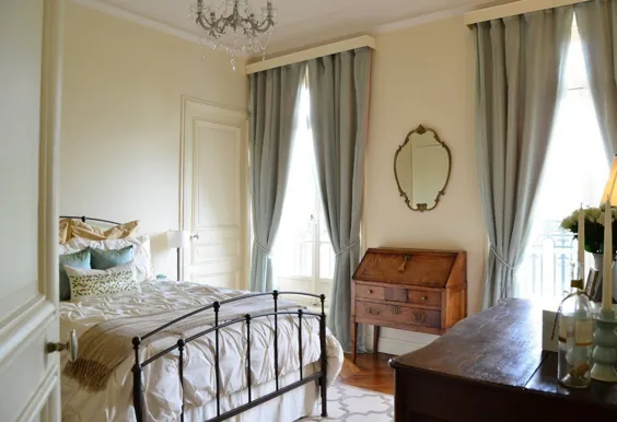 چگونه اتاق خواب خود را مانند پاریسین تزئین کنیم