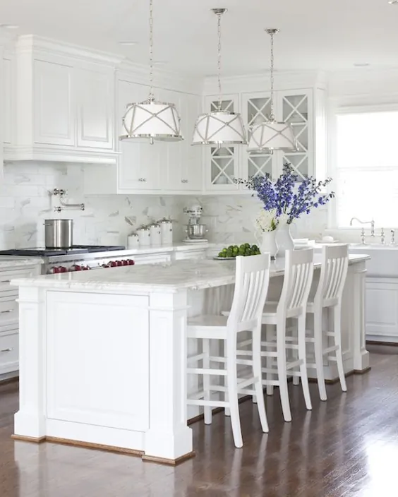 انتخاب بهترین رنگ رنگ سفید برای کابینت آشپزخانه خود