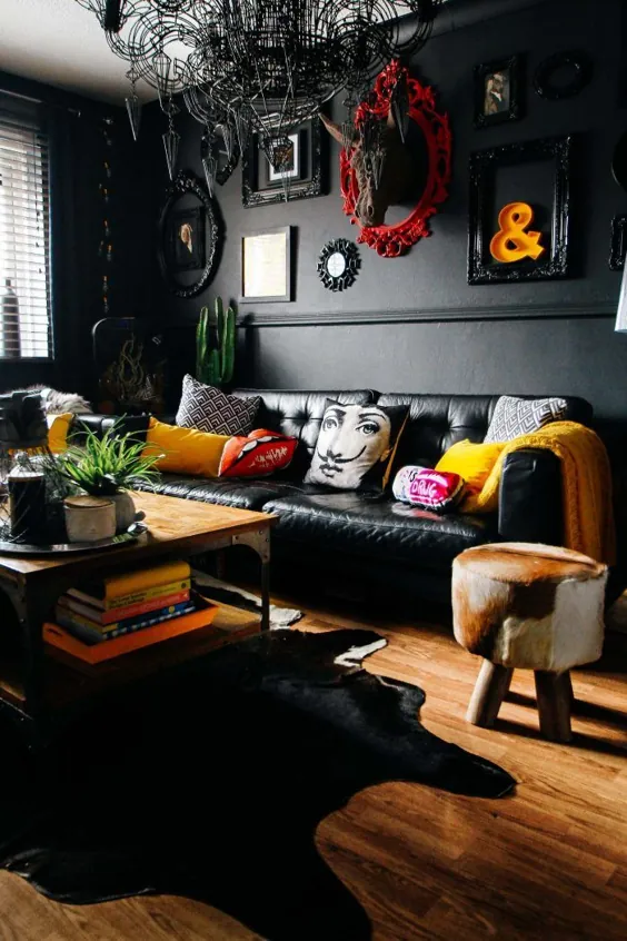 Your Gattered Home: A Rock & Roll Glam Flat در انگلستان - خانه جمع شده