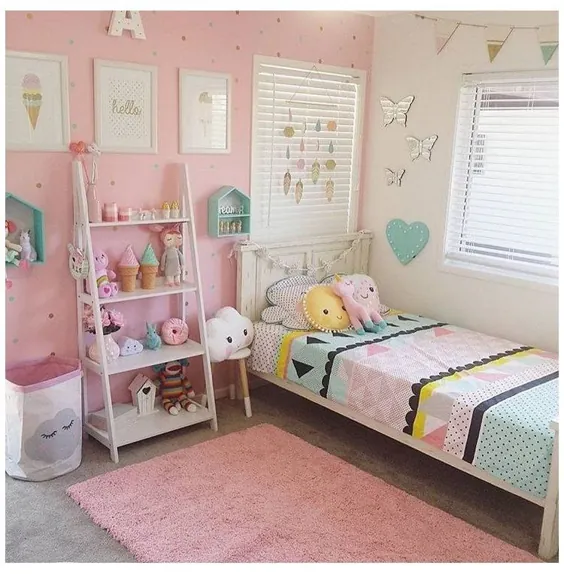 ایده های کوچک اتاق خواب دختر بچه