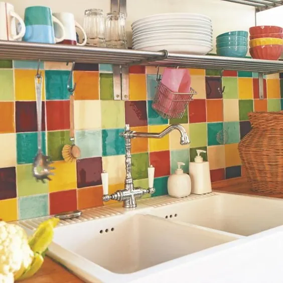 کاشی آشپزخانه مدرن ، 7 طرح زیبای Backsplash آشپزخانه