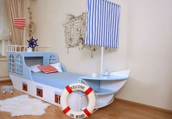Kinderbett Boot Maritim bei Oli & Niki bestellen آنلاین.