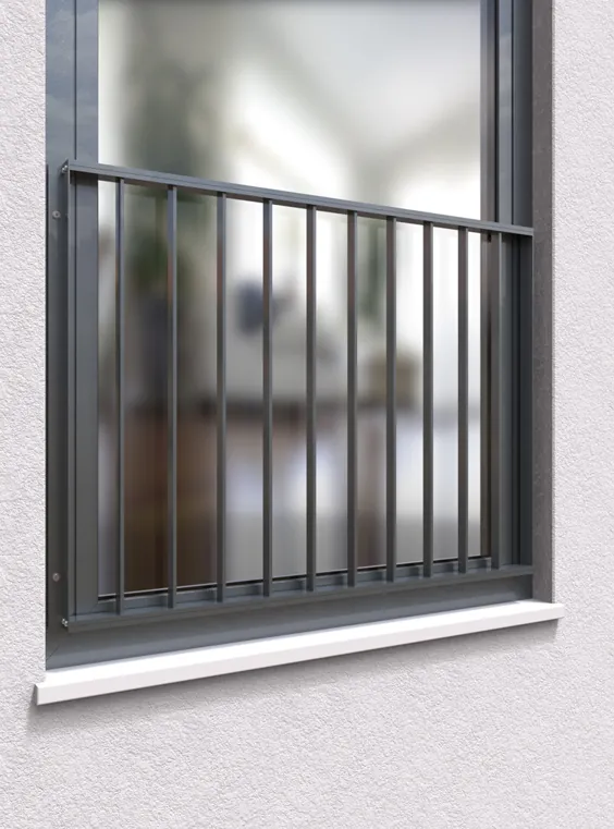 GelÃ¤nder vor Fenster، Fenster GelÃ¤nder، FenstergelÃ¤nder aus Aluminium