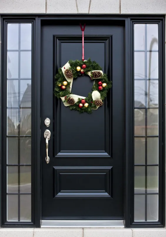 Haustüren mit Stil - auch zur Weihnachtszeit ein Blickfang