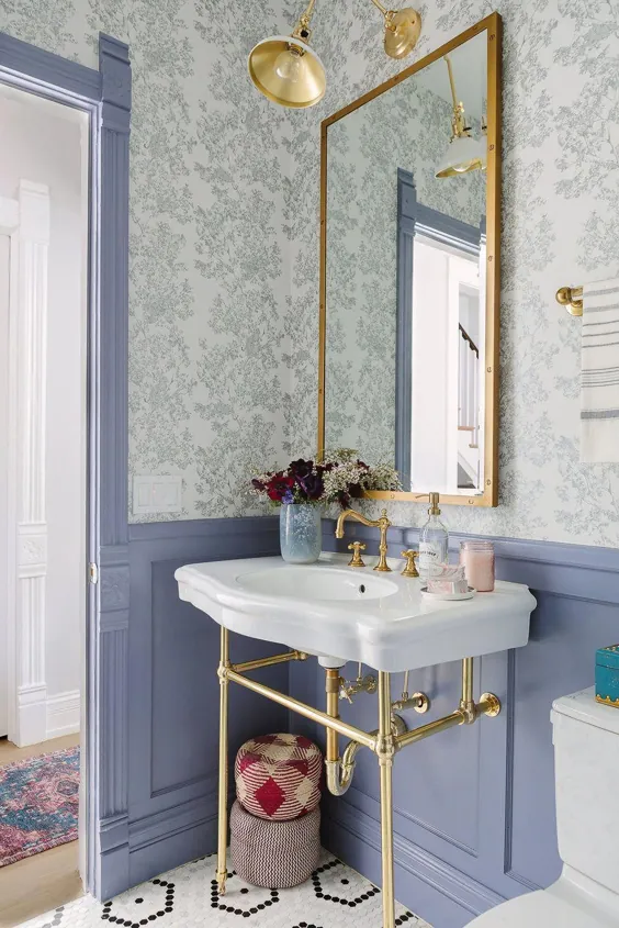 طرح های رنگارنگ حمام برای الهام بخشیدن از بازسازی شما |  بلوند چارلستون