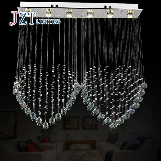 249.69US $ | Z بهترین قیمت Modern Clear K9 Crystal Lostelier Arched Rectangle Crystal سقف لامپ چراغ LED چراغ روشنایی چراغ روشنایی | چراغ های ثابت | چراغ های ثابت چراغ دار - AliExpress