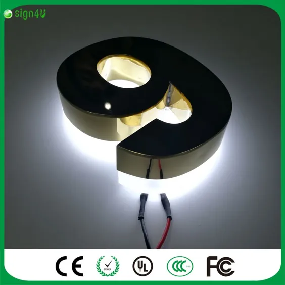 230.0US $ | شماره سفارشی LED خانه و حروف | علامت led | علامت ledletter led - AliExpress