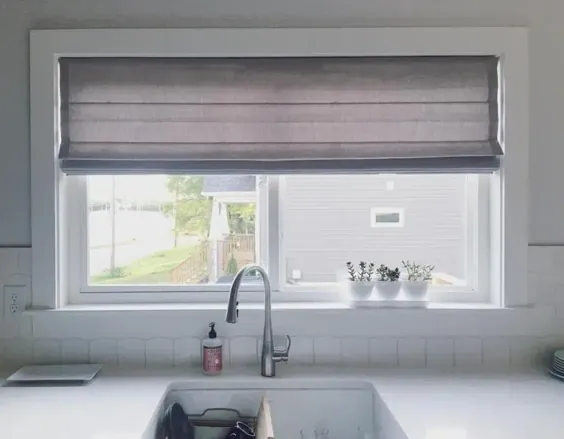 5 ایده تازه برای درمان پنجره های آشپزخانه |  Blinds.com