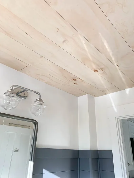 DIY سقف حمام تخته ای - وبلاگ اتاق های اجاره ای