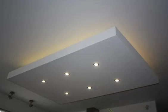 Faux plafond rétro éclairage LED غیر مستقیم