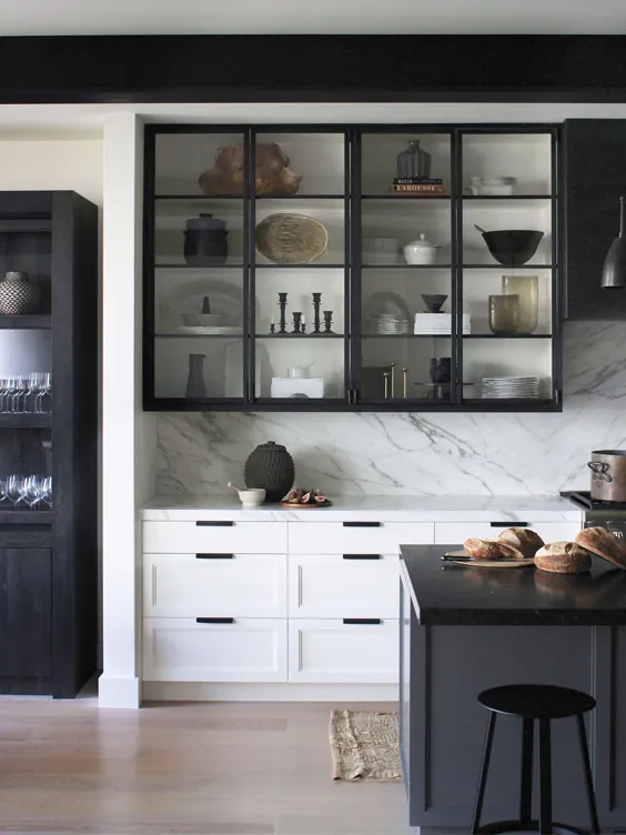 21 آشپزخانه با کابینت های مشکی که موارد بسیار خوبی برای روند Edgy ایجاد می کنند