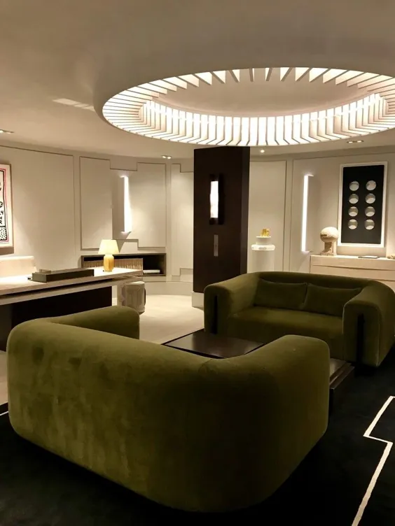 آینه های روشنایی مبلمان Hugues Chevalier Paris Deco Luxury Interior Interiordesign Bregner.com