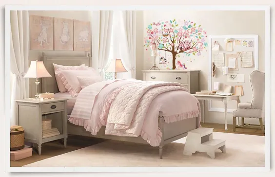 ایده های شگفت انگیز اتاق خواب شیک برای دختران نوجوان - The Princess Home