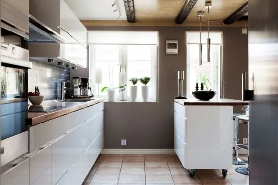 50 ایده طراحی آشپزخانه اسکاندیناوی برای یک محیط شیک آشپزی