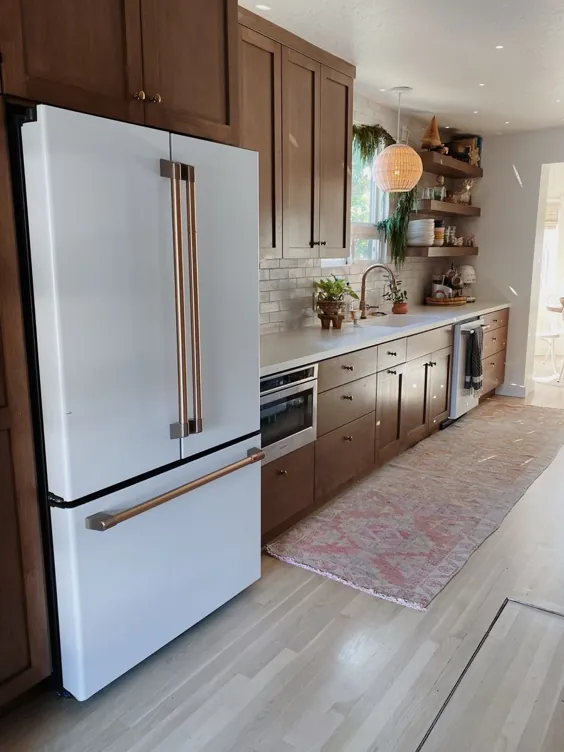 arrowsandbow آشپزخانه سفید و چوبی