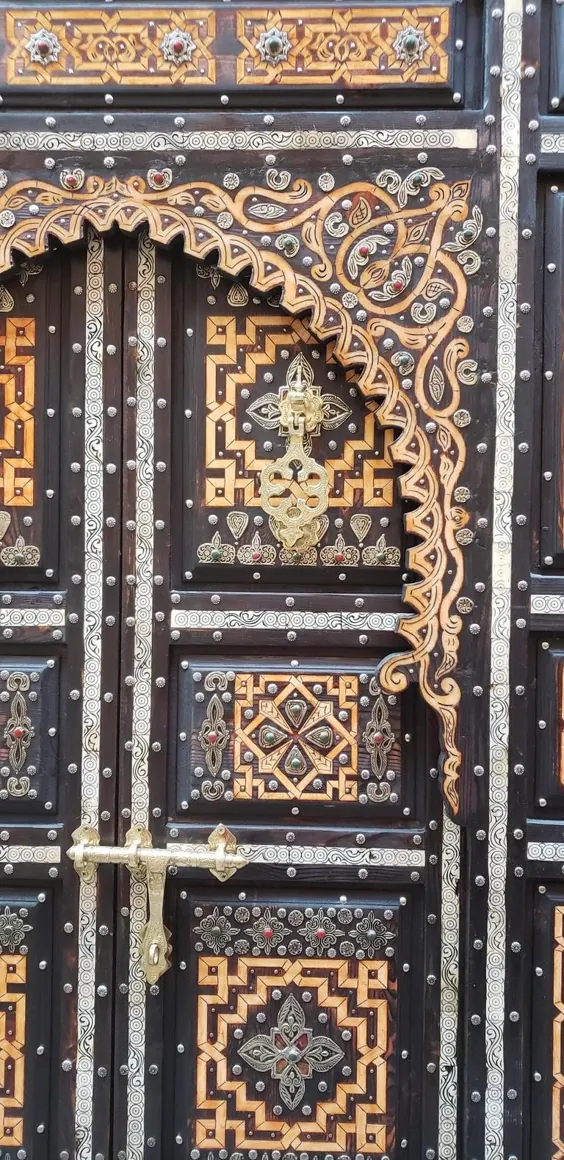 درب چوبی Chefchaouen