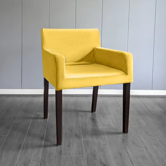 روکش صندلی طلای مخملی IKEA NILS