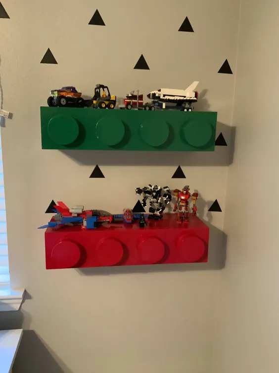 قفسه های LEGO با کشوی پنهان