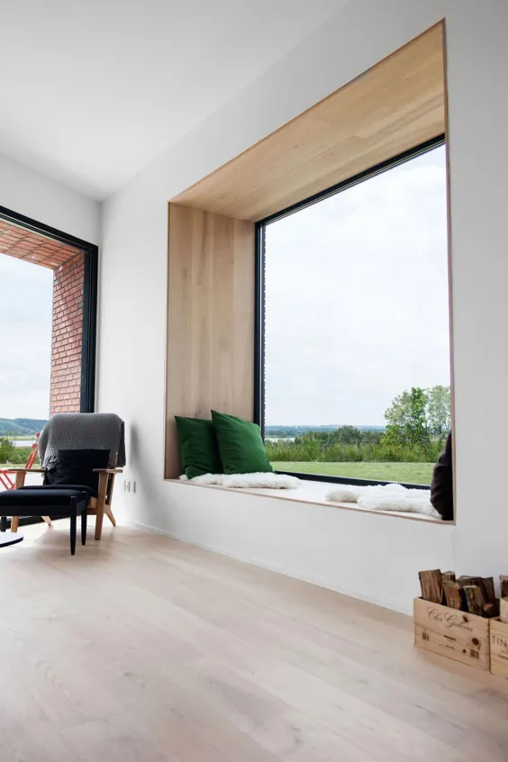 30 ایده های تزئین پنجره خلیج عملکردی را با طراحی داخلی مدرن ترکیب می کند