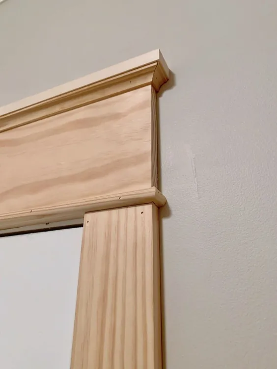 Craftsman Door Trim DIY Update - رویای آن را ببینید. بسازش. دوستش دارم.