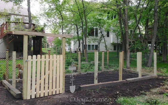 یک دروازه باغ در 5 مرحله آسان!