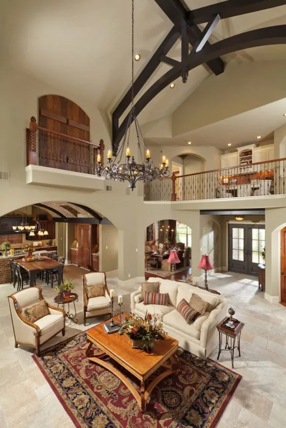خانه ای زیبا با سبک توسکانی در تگزاس با فضاهای گرم و جذاب