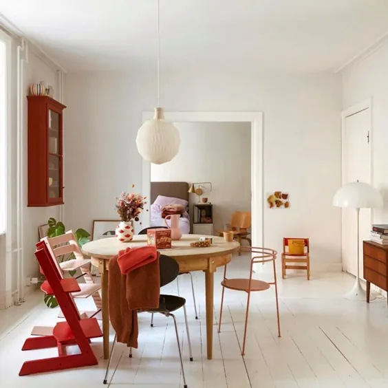 رنگ های این خانه (و کمد لباس) دانمارکی در سال 2020 داغ خواهد بود!