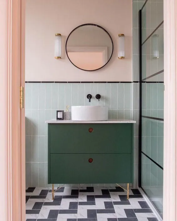 مخلوط کردن قدیمی با جدید: 7 ایده طراحی حمام قدیمی که شما را به فکر فرو برد |  Hunker