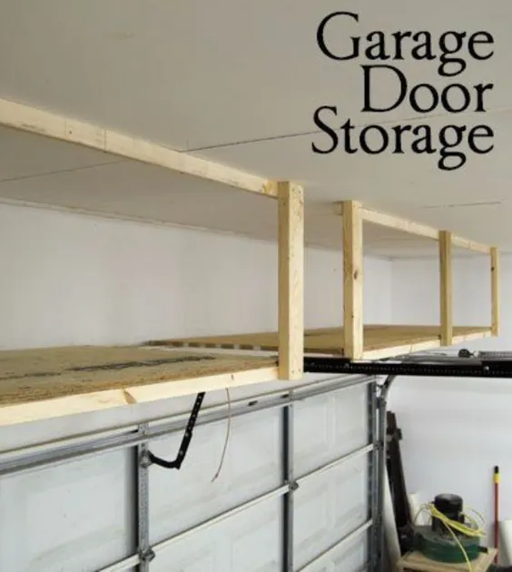 افزودن فضای ذخیره سازی بالای درب گاراژ